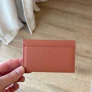 Baggu leather card holder